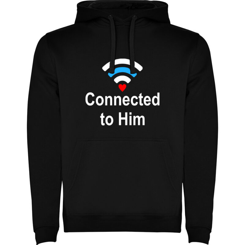 Hanorac Connected to him, Negru