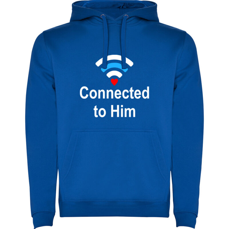 Hanorac Connected to him, Albastru