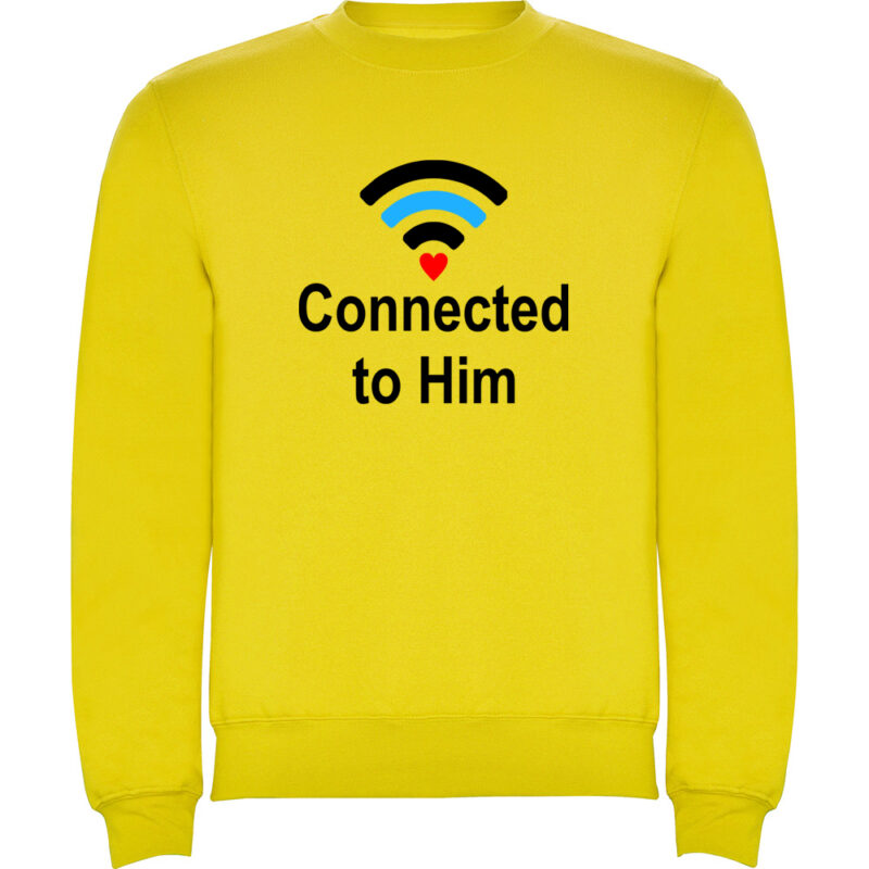 Pulover Connected to him, Galben