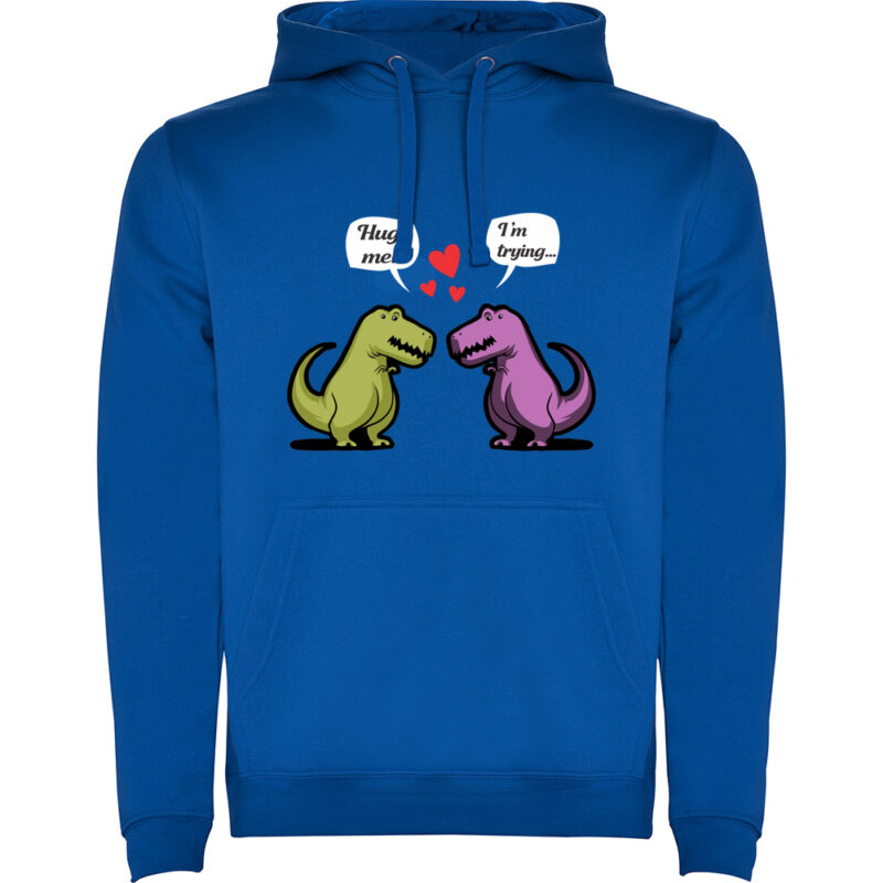 Hanorac Dinosaurs hug, Albastru