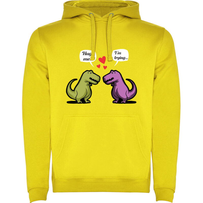 Hanorac Dinosaurs hug, Galben
