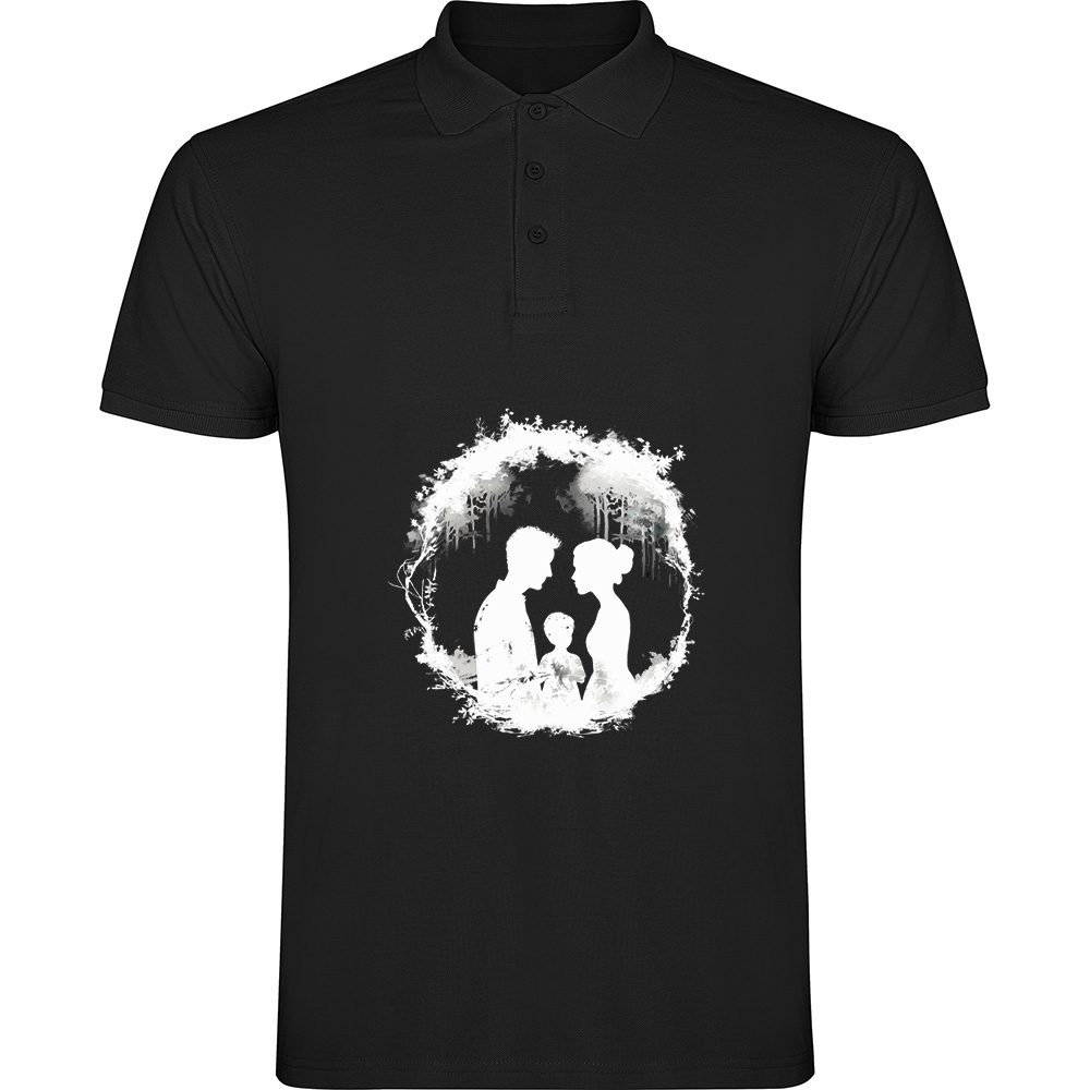 FAMILIEMODEL1.TP_.BLK_.jpg Tricou polo Familie (model 1), Negru - imagine 1