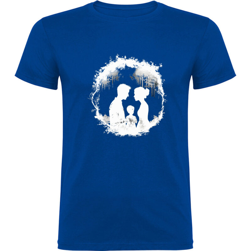 Tricou Familie (model 1), Albastru
