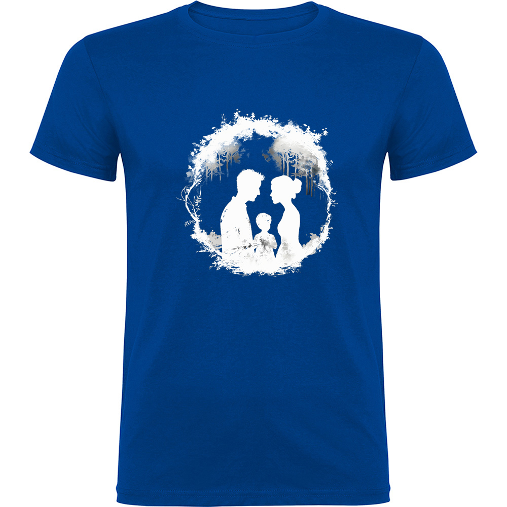 FAMILIEMODEL1.TR_.BLU_.jpg Tricou Familie (model 1), Albastru - imagine 1