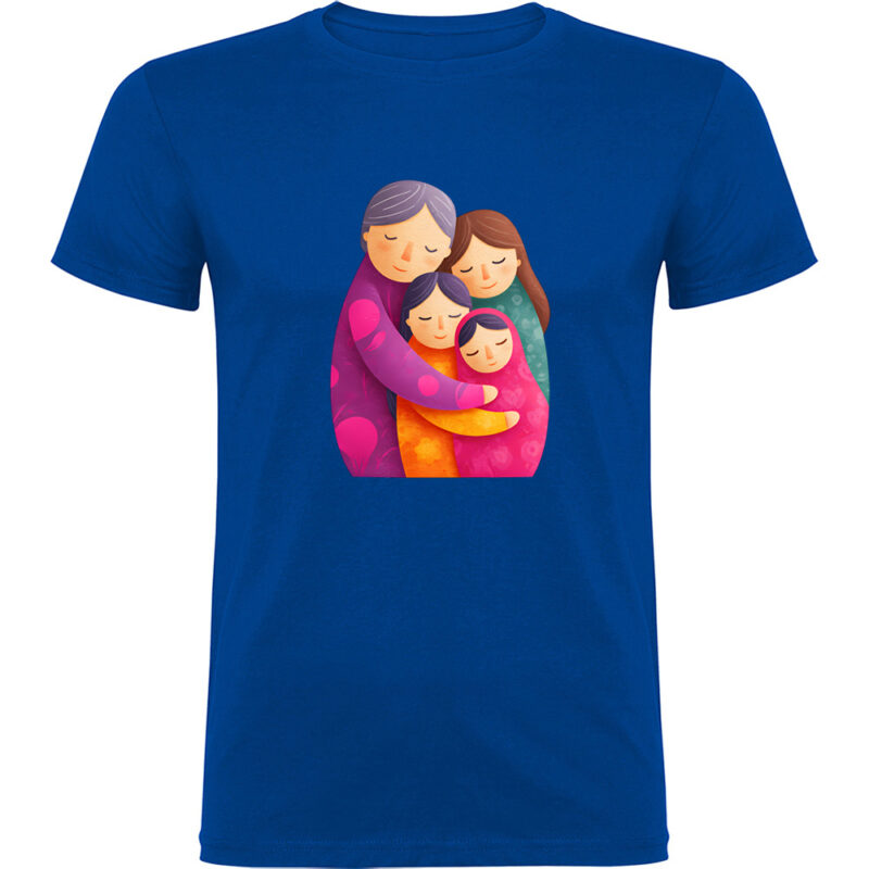 Tricou Familie (model 2), Albastru