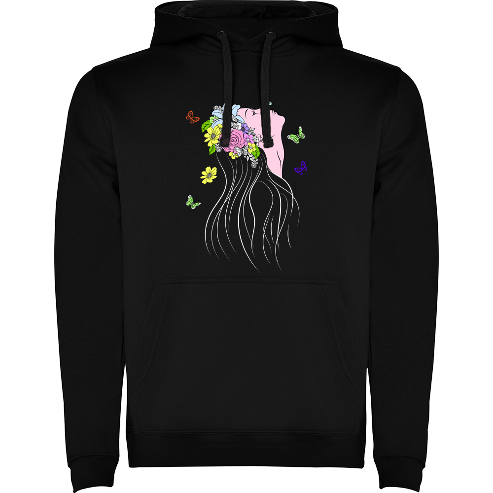 FEMIAFLUTURE.HAN_.BLK_.jpg Hanorac Femeia Fluture, Negru - imagine 1