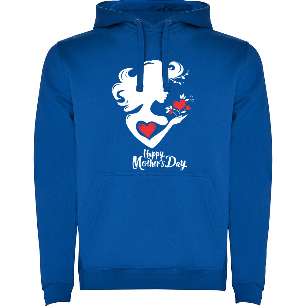 HAPPYMOTHERSDAYMODEL1.HAN_.BLU_.jpg Hanorac Happy Mothers Day (Model 1), Albastru - imagine 1