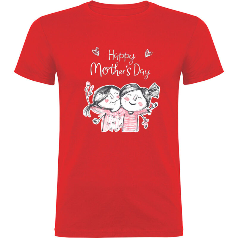 Tricou Happy Mothers Day (Model 2), Roșu