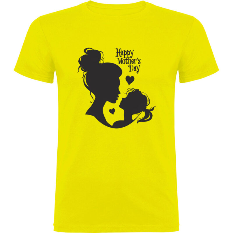Tricou Happy Mothers Day (model 3), Galben