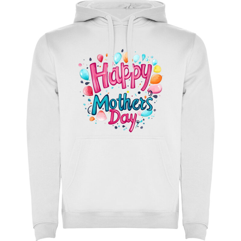 Hanorac Happy Mothers Day (model 4), Alb