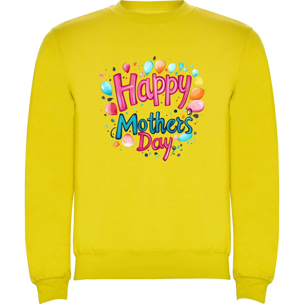 HAPPYMOTHERSDAYMODEL4.PLV_.YEL_.jpg Pulover Happy Mothers Day (model 4), Galben - imagine 1