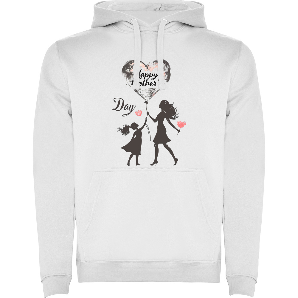 HAPPYMOTHERSDAYMODEL5.HAN_.WHT_.jpg Hanorac Happy Mothers Day (model 5), Alb - imagine 1