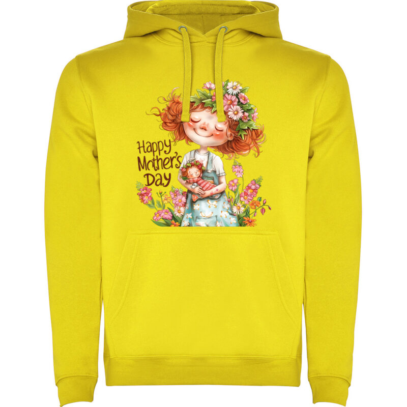 Hanorac Happy Mothers Day (model 6), Galben
