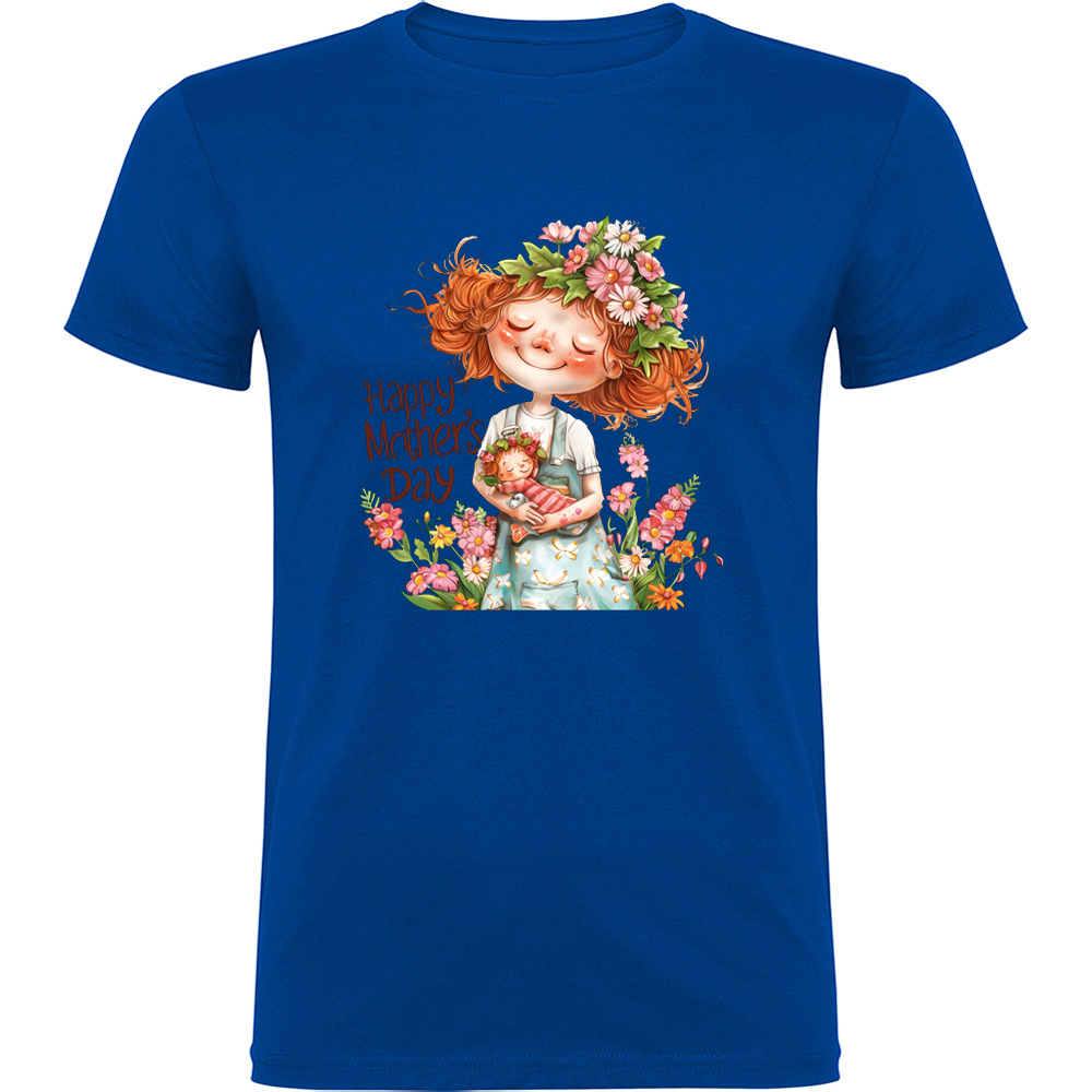 HAPPYMOTHERSDAYMODEL6.TR_.BLU_.jpg Tricou Happy Mothers Day (model 6), Albastru - imagine 1