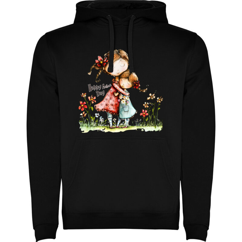 Hanorac Happy Mothers Day (model 7), Negru