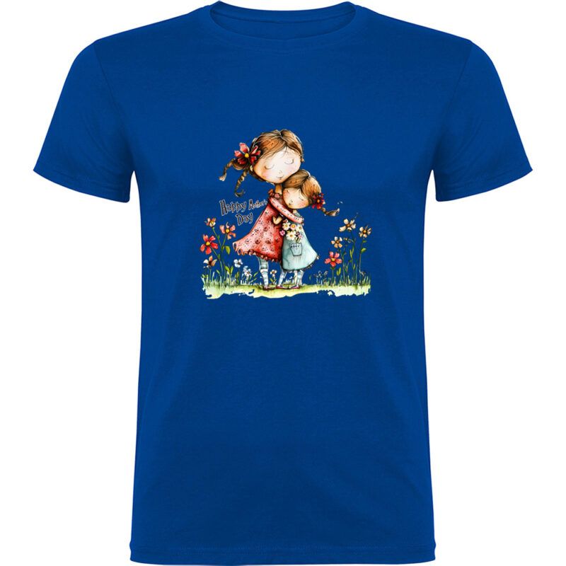 Tricou Happy Mothers Day (model 7), Albastru