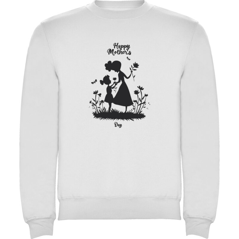 Pulover Happy Mothers Day (model 8), Alb
