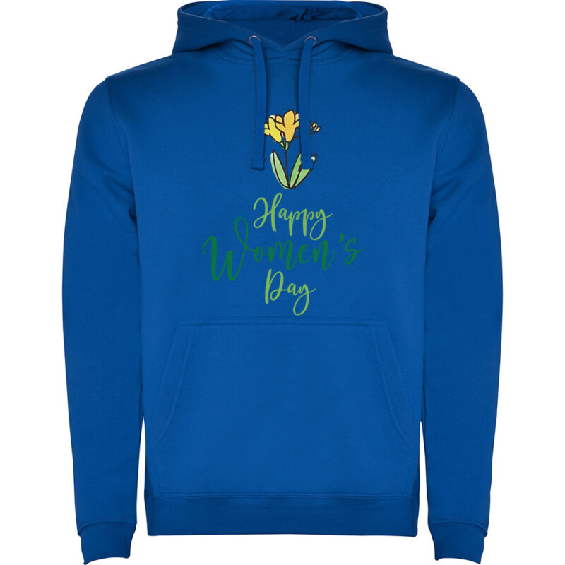Hanorac Happy Womens Day (model 2), Albastru