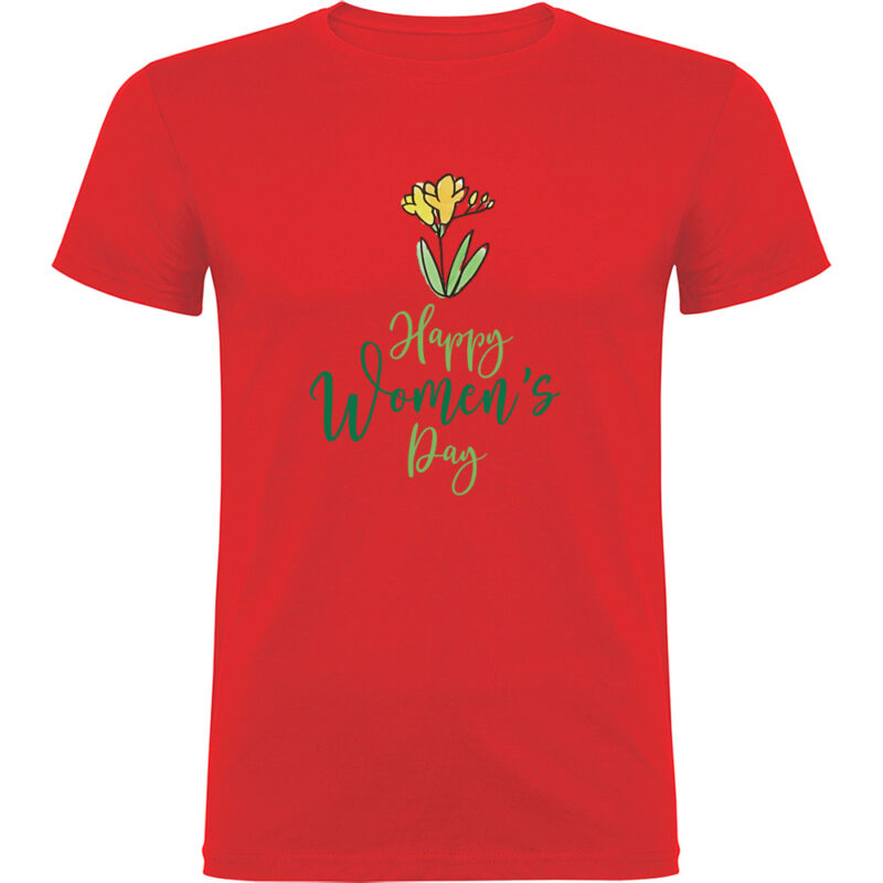 Tricou Happy Womens Day (model 2), Roșu
