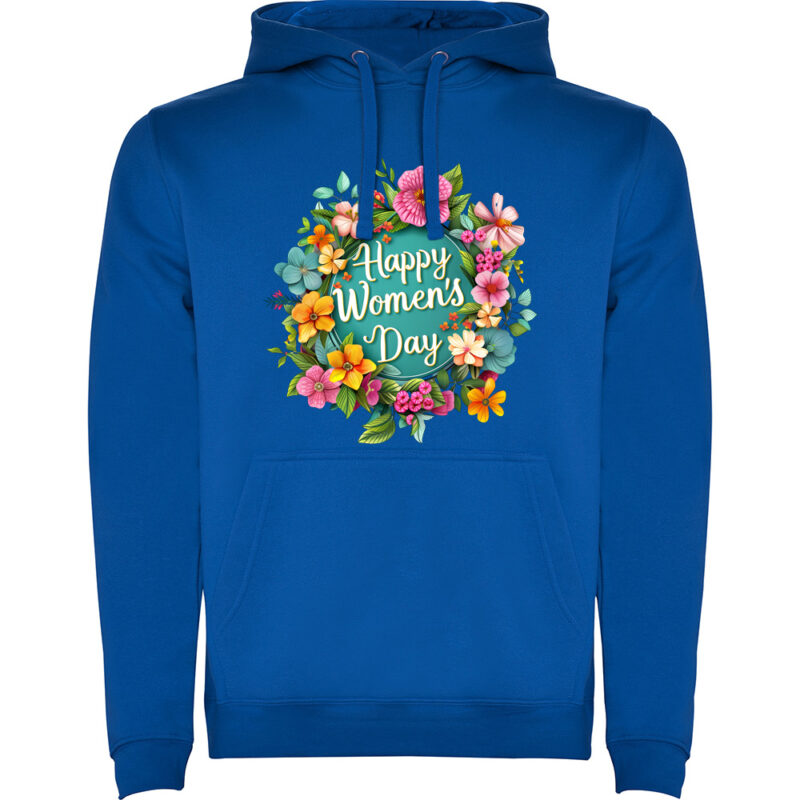 Hanorac Happy Womens Day (model 4), Albastru