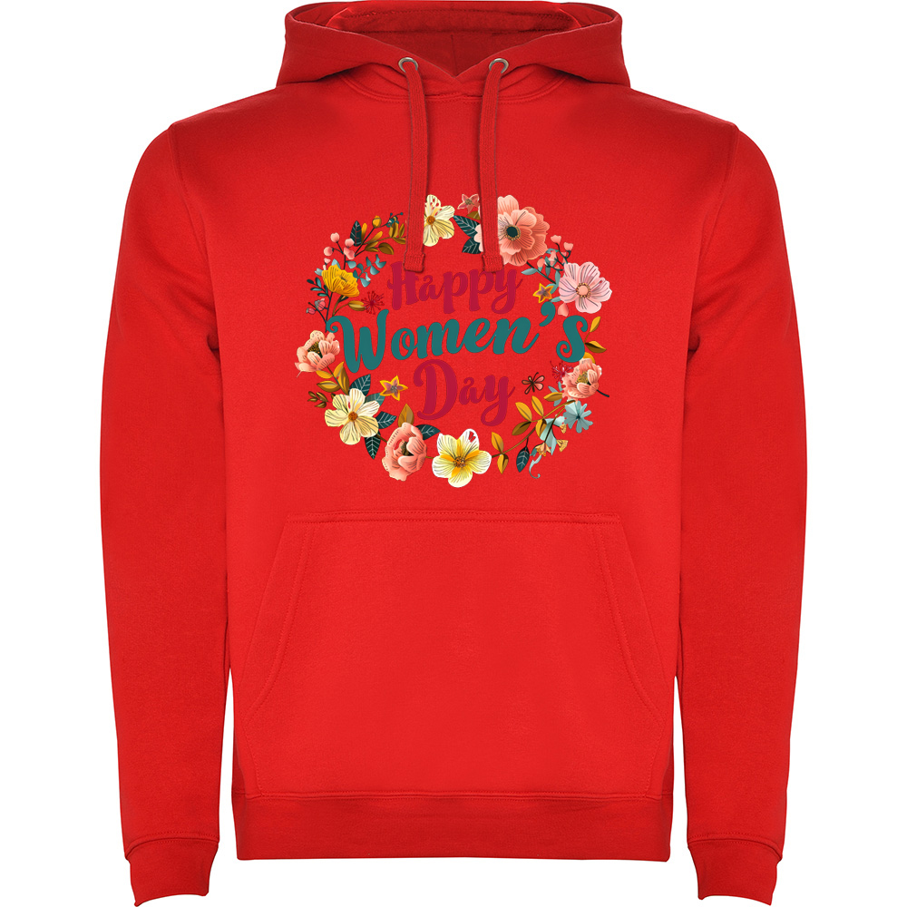 HAPPYWOMENSDAYMODEL6.HAN_.RED_.jpg Hanorac Happy Womens Day (model 6), Roșu - imagine 1