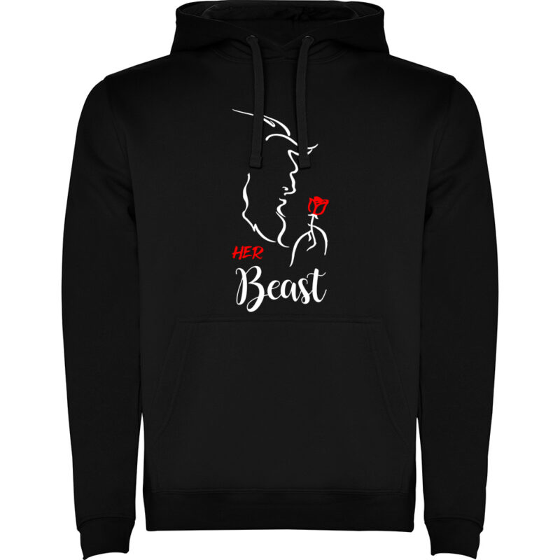 Hanorac Her Beast, Negru