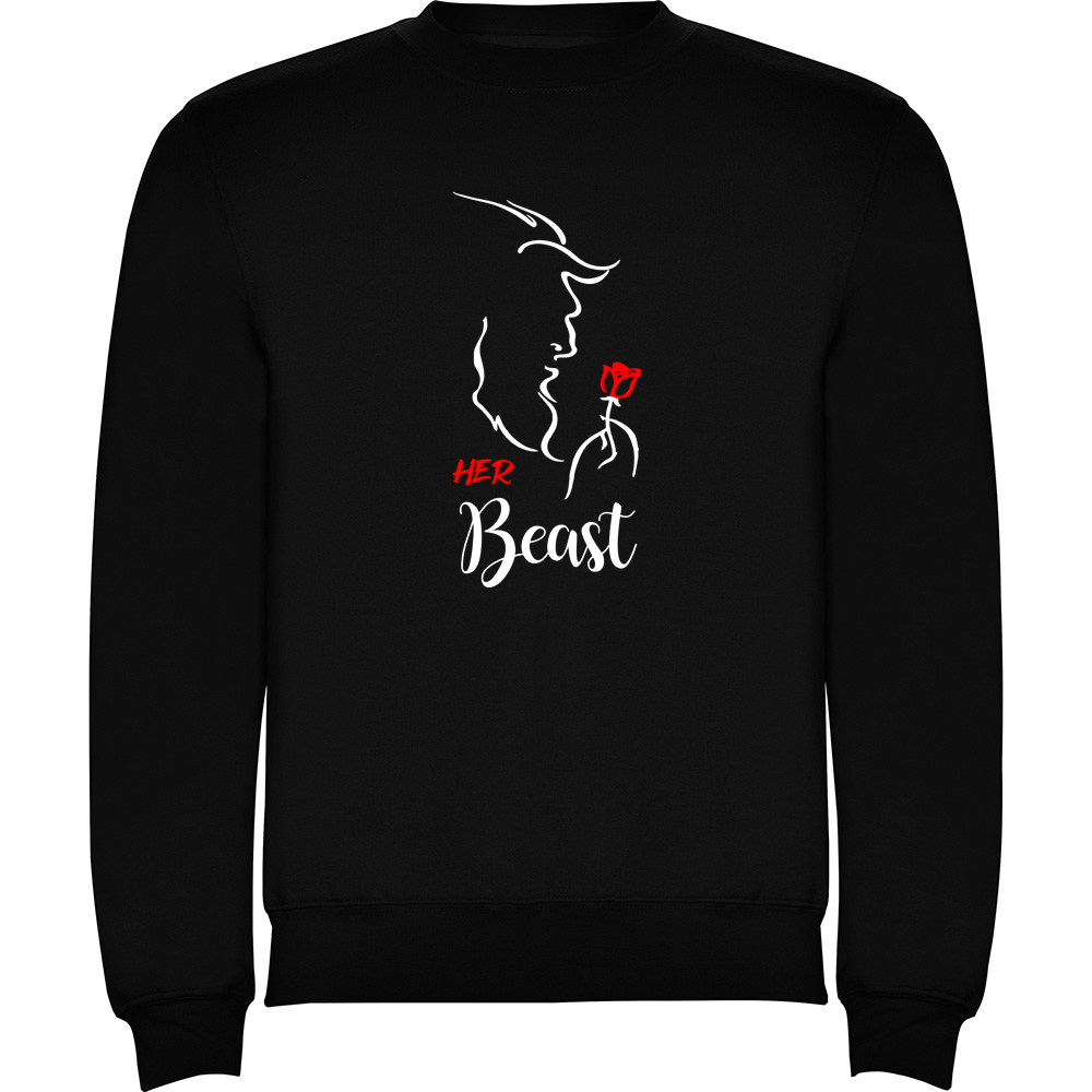 HERBEAST.PLV_.BLK_.jpg Pulover Her Beast, Negru - imagine 1