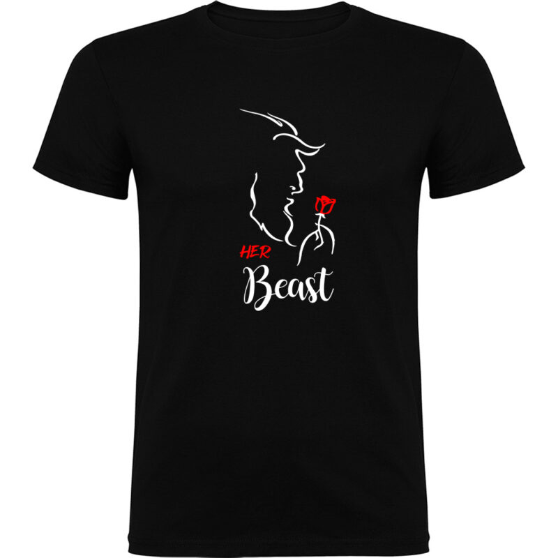 Tricou Her Beast, Negru