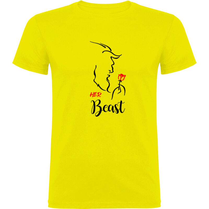 Tricou Her Beast, Galben