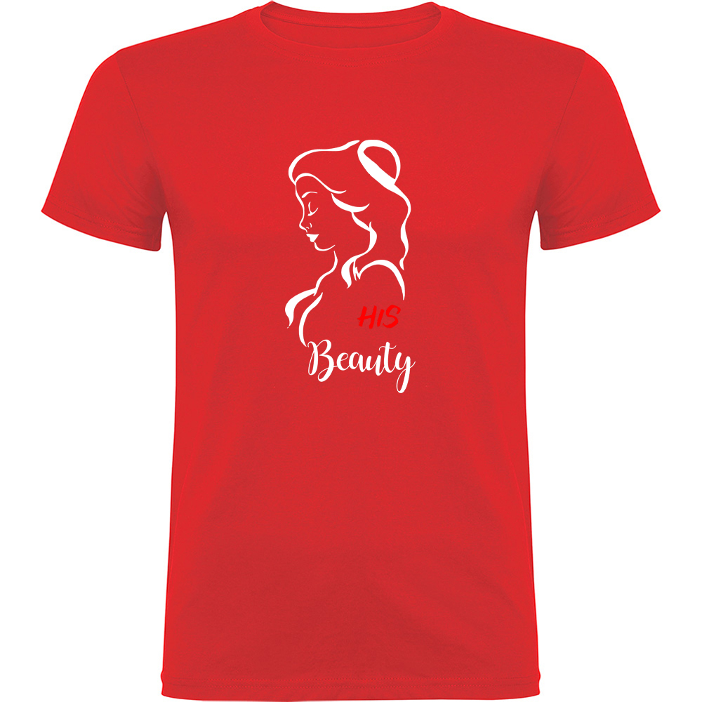 HISBEAUTY.TR_.RED_.jpg Tricou His Beauty, Roșu - imagine 1