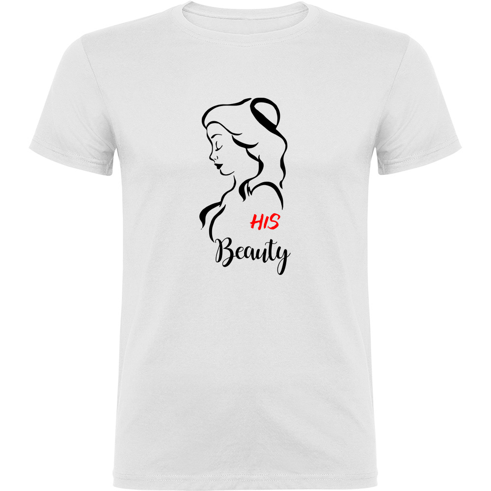 HISBEAUTY.TR_.WHT_.jpg Tricou His Beauty, Alb - imagine 1