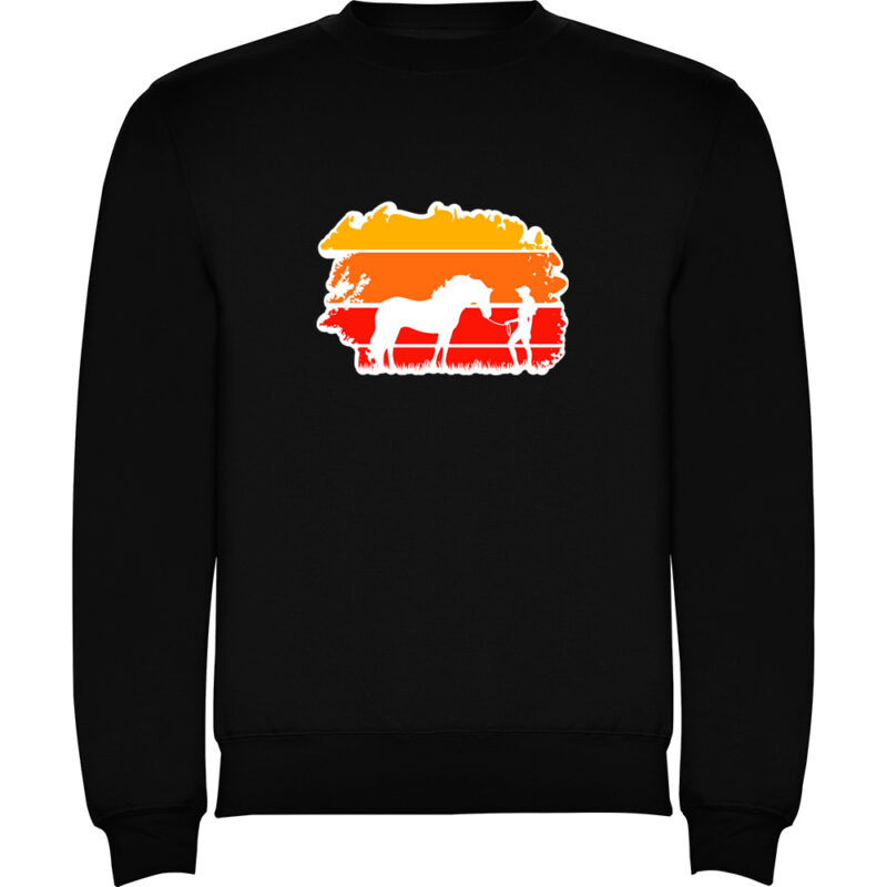 Pulover Horse, Negru