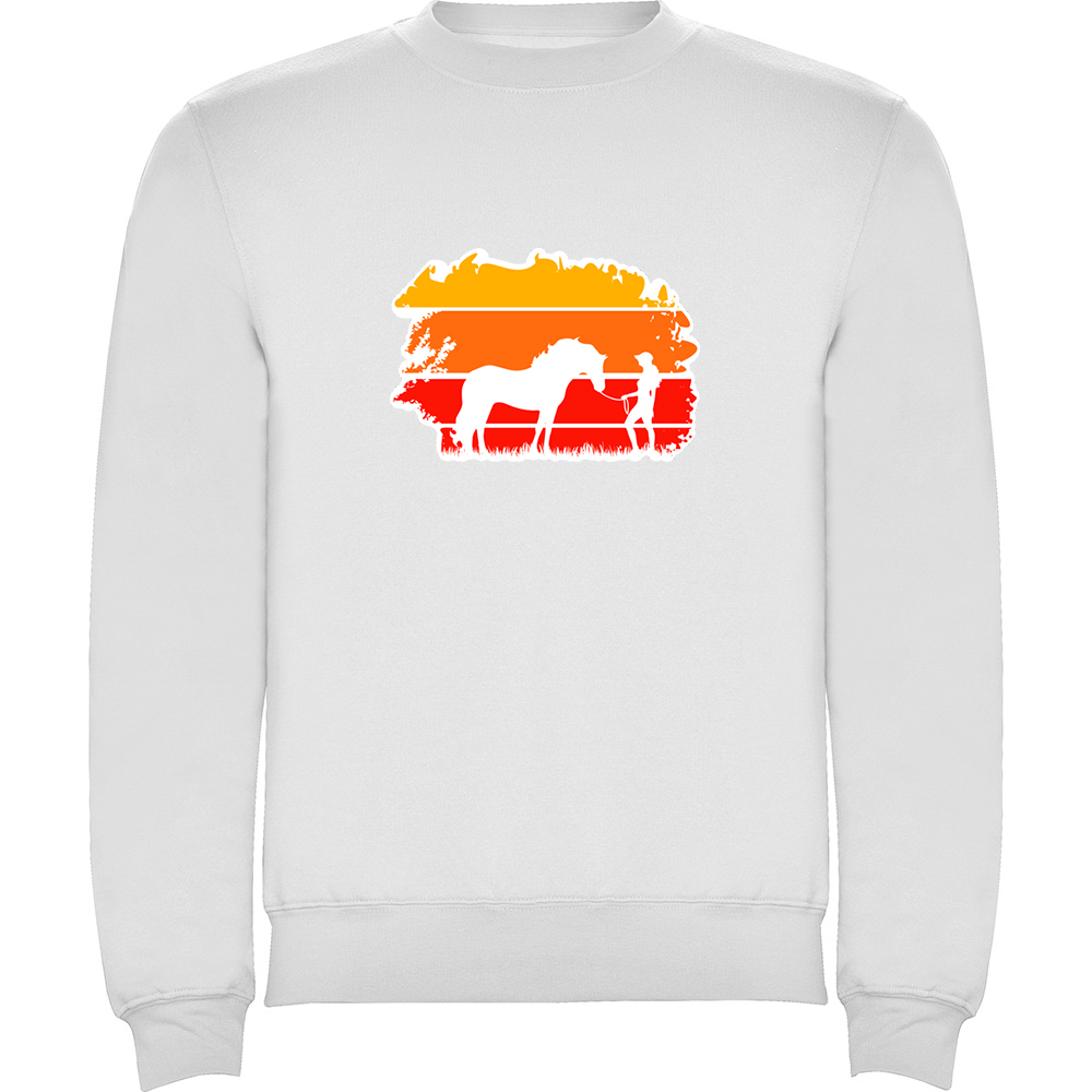 HORSE.PLV_.WHT_.jpg Pulover Horse, Alb - imagine 1