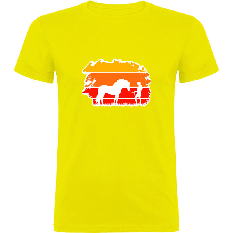 Tricou Horse, Galben