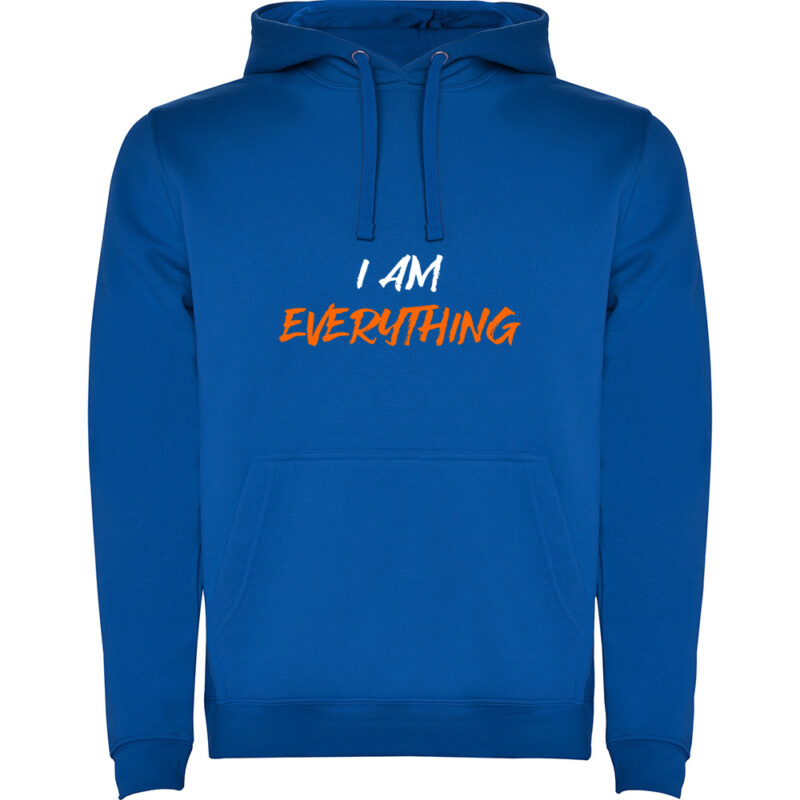 Hanorac I am everything, Albastru