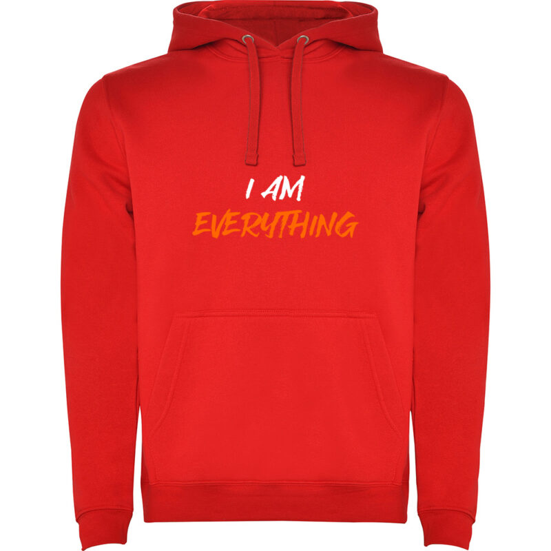 Hanorac I am everything, Roșu