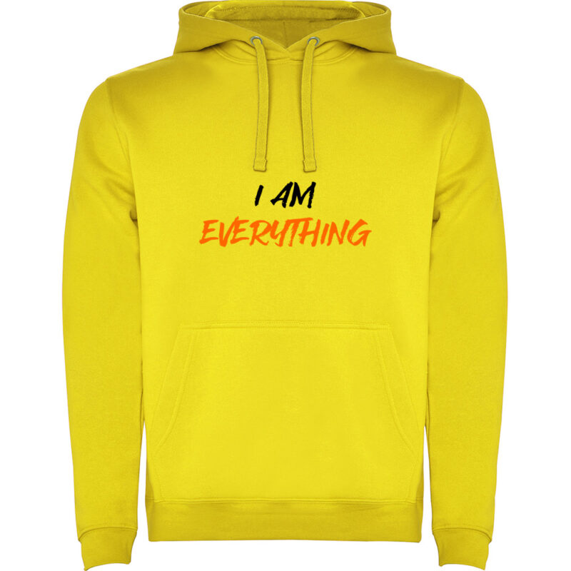 Hanorac I am everything, Galben