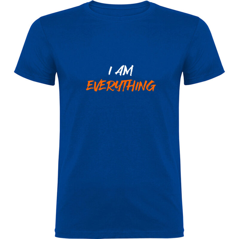 Tricou I am everything, Albastru