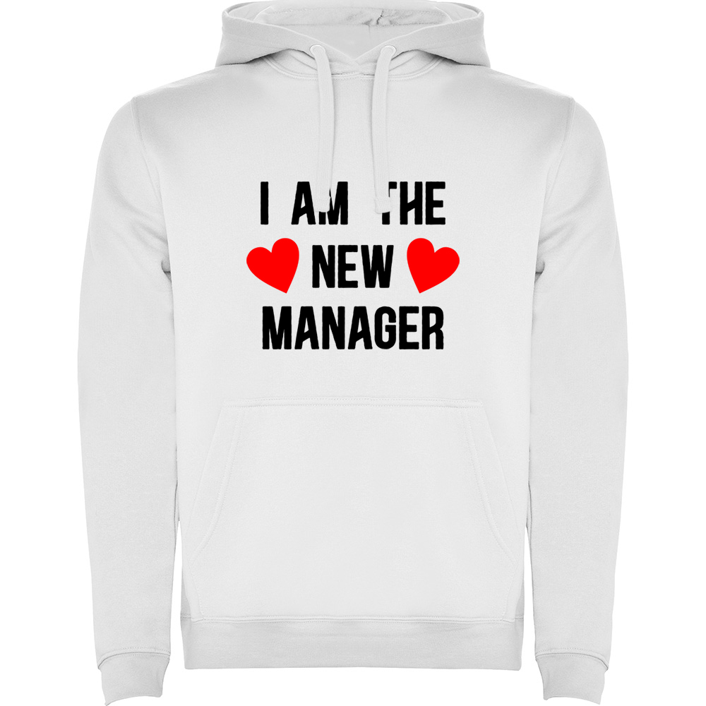 IAMTHENEWMANAGER.HAN_.WHT_.jpg Hanorac I am the new manager, Alb - imagine 1
