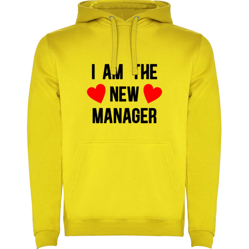 Hanorac I am the new manager, Galben
