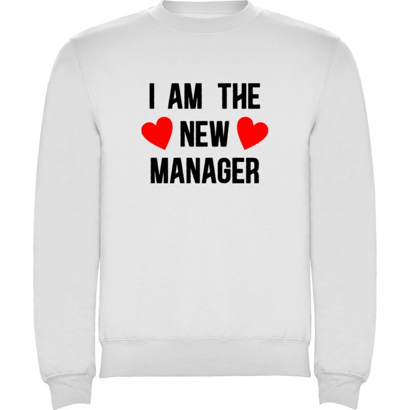 Pulover I am the new manager, Alb