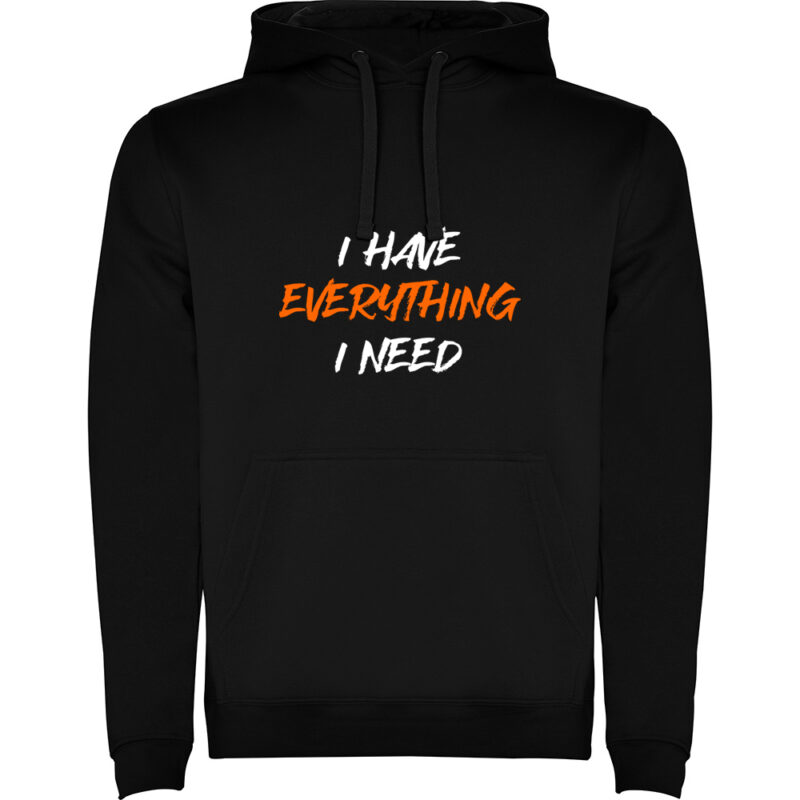 Hanorac I have everything, Negru