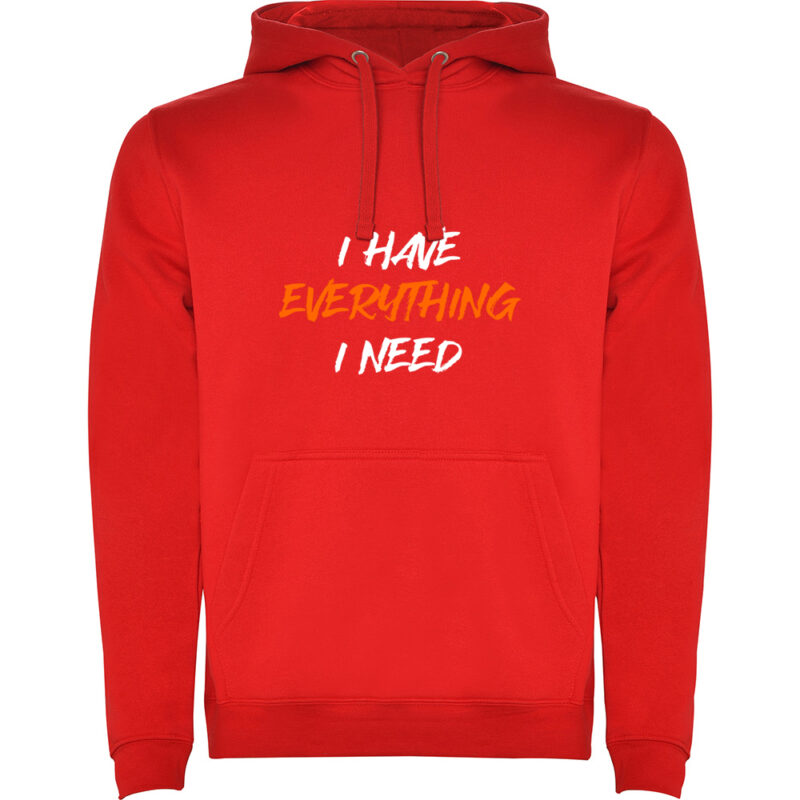 Hanorac I have everything, Roșu