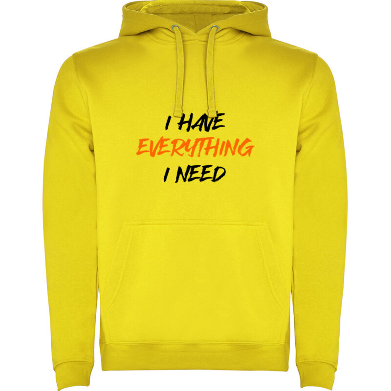Hanorac I have everything, Galben
