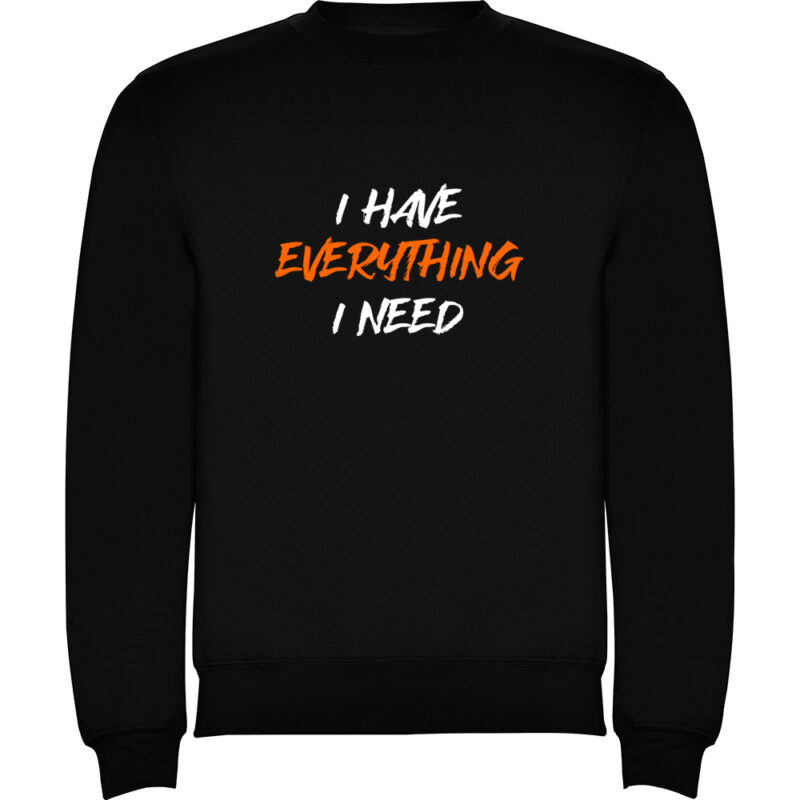 Pulover I have everything, Negru
