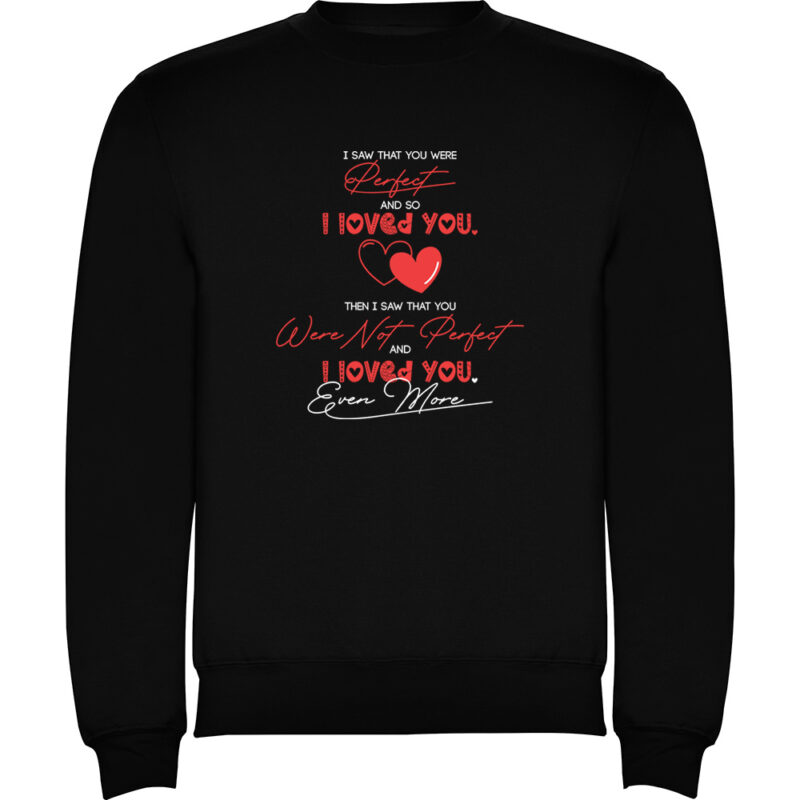 Pulover I saw You perfect, Negru