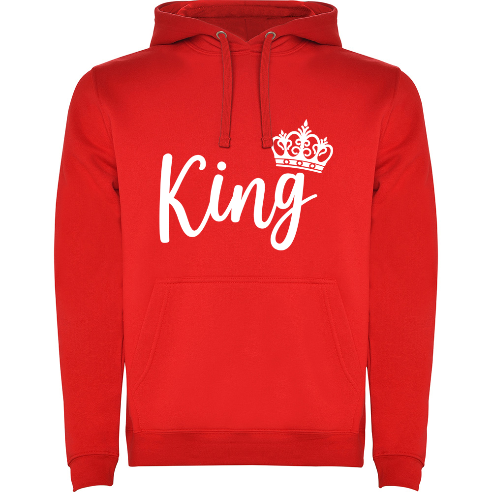 KING.HAN_.RED_.jpg Hanorac King, Roșu - imagine 1