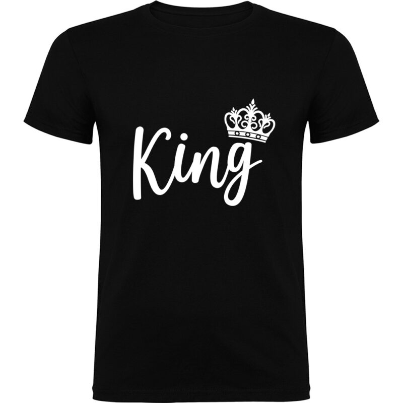 Tricou King, Negru