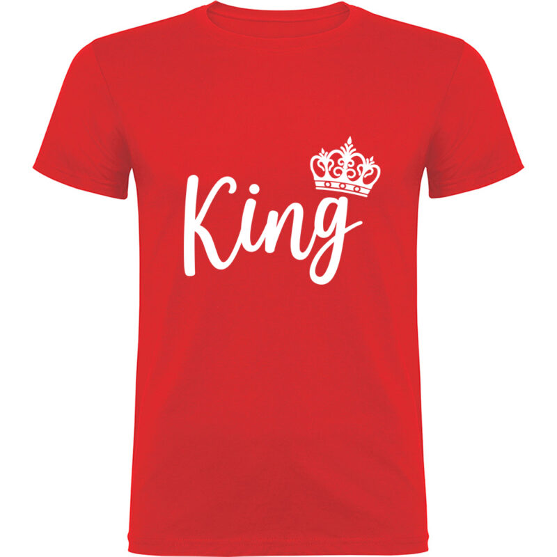 Tricou King, Roșu