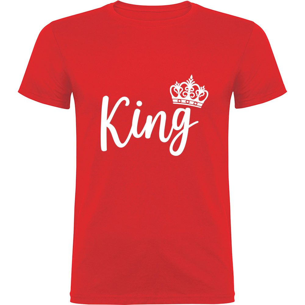 KING.TR_.RED_.jpg Tricou King, Roșu - imagine 1
